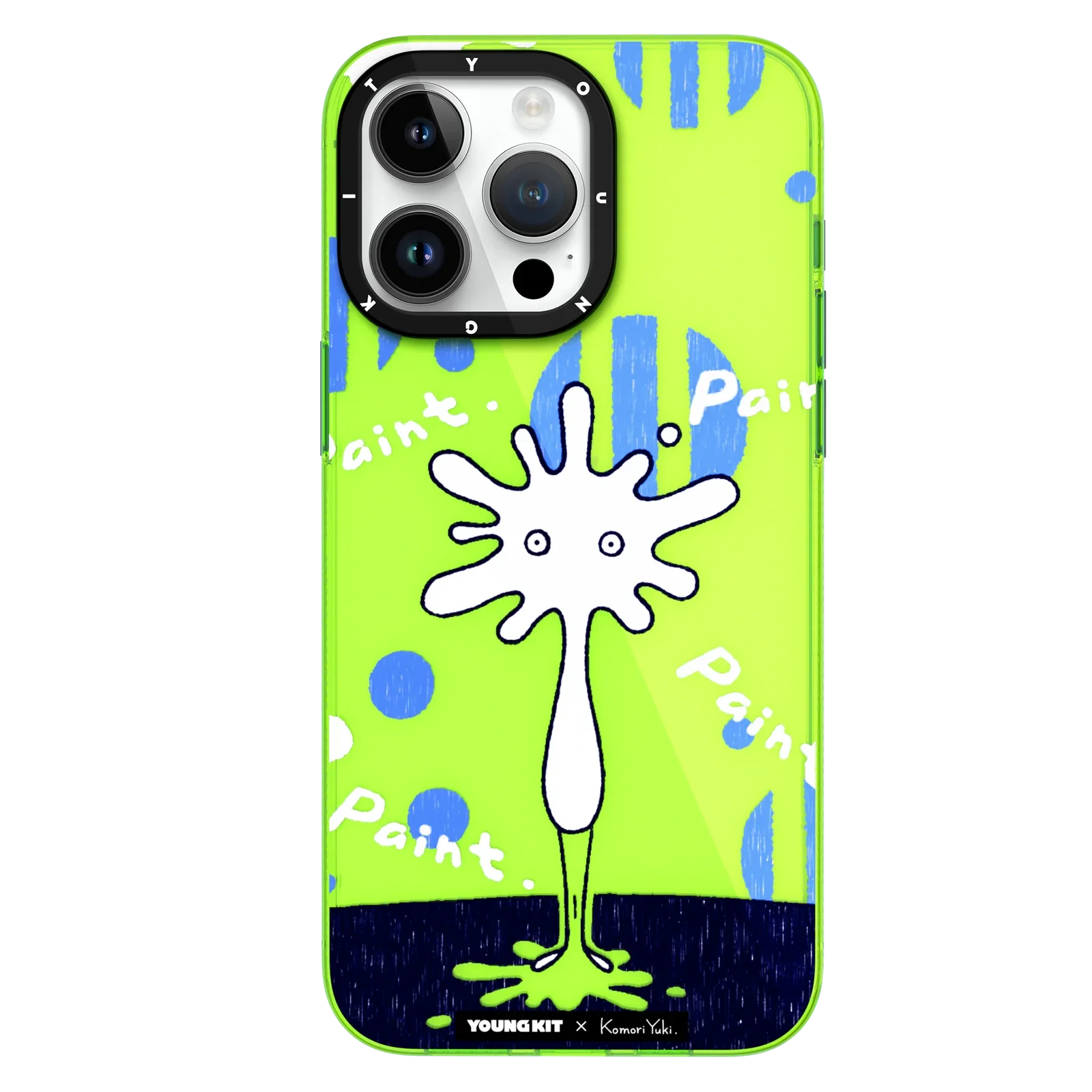 iPhone 15 Hülle YOUNGKIT X @KomoriYuki Green Flora and Fauna / Green