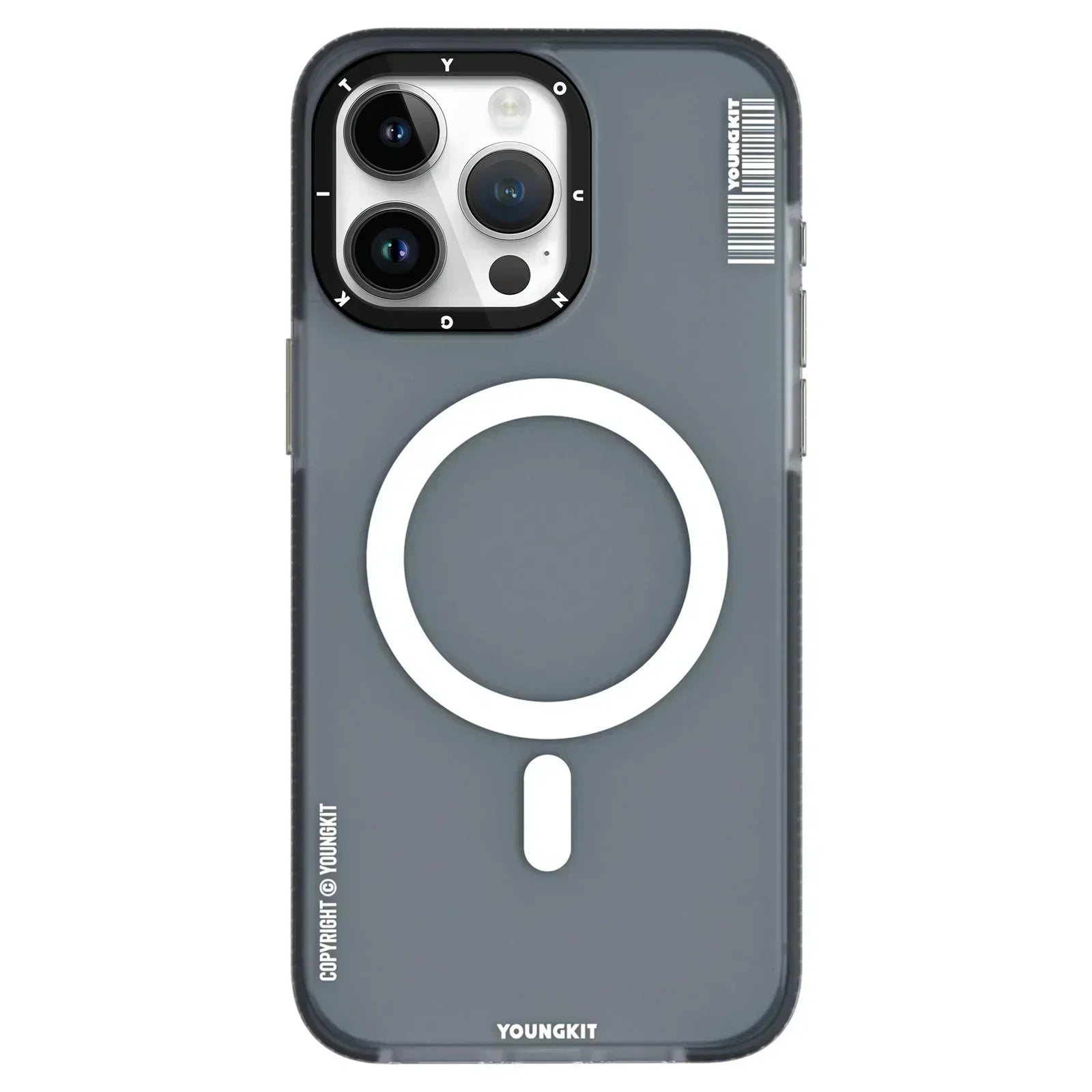 iPhone 13 Hülle YOUNGKIT Jane Sand Matte Texture Magsafe / Black