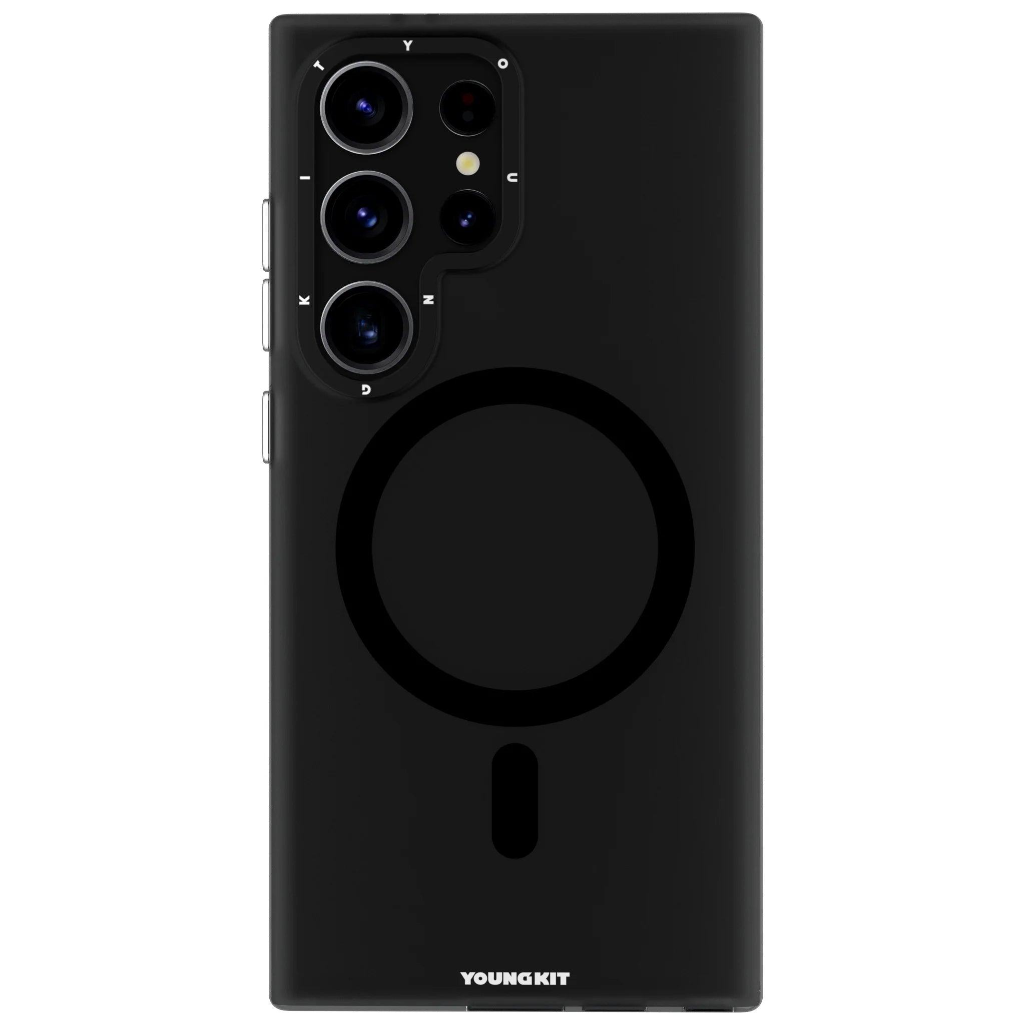 Samsung Galaxy S24 Ultra Hülle YOUNGKIT Hidden Sands Designer Brand - Black