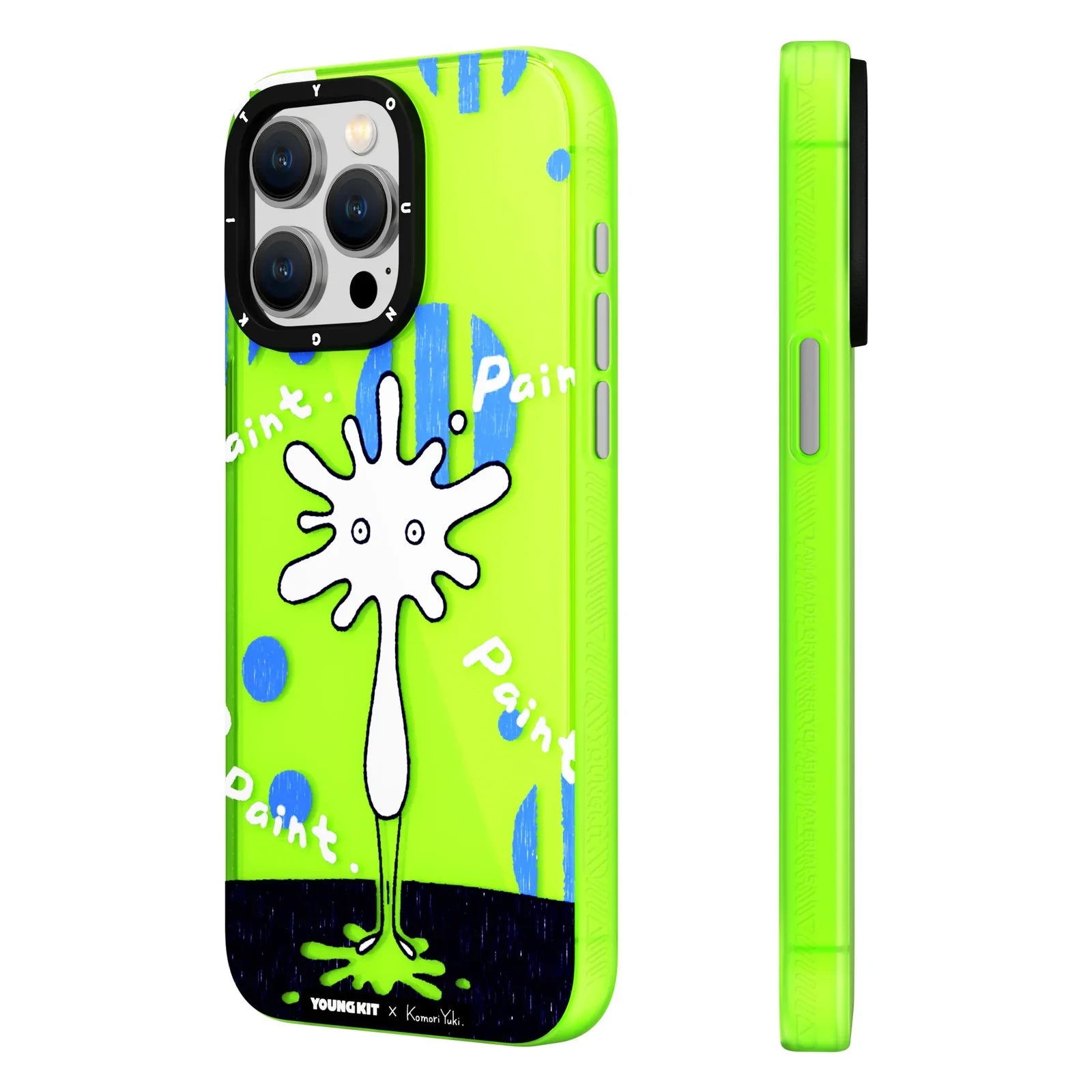 iPhone 15 Hülle YOUNGKIT X @KomoriYuki Green Flora and Fauna / Green
