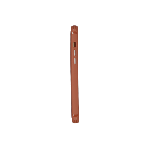iPhone 12 Pro Max Hülle PU Leather Shockproof MagSafe Hybrid Case / Bucharest – Brown