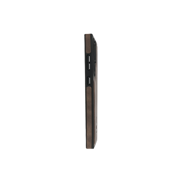 Samsung Galaxy S23 + Hülle und Portemonnaie Set Premium Kunstleder MagSafe / Napoli – Brown