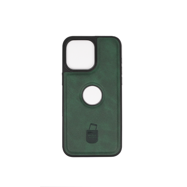 iPhone 12 Pro Max Hülle und Portemonnaie Set Premium Kunstleder MagSafe / Napoli – Green