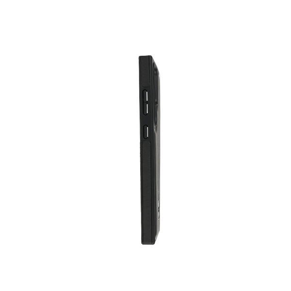 Samsung Galaxy S22 + Hülle und Portemonnaie Set Premium Kunstleder MagSafe / Napoli – Black