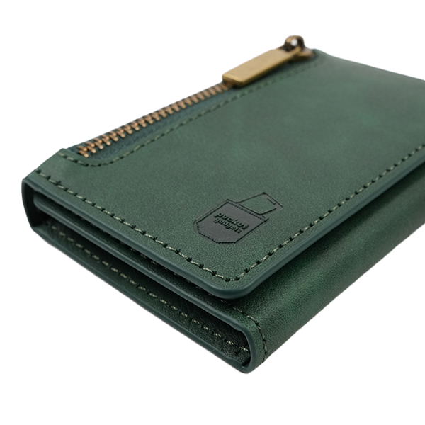 iPhone 12 Pro Max Hülle und Portemonnaie Set Premium Kunstleder MagSafe / Napoli – Green