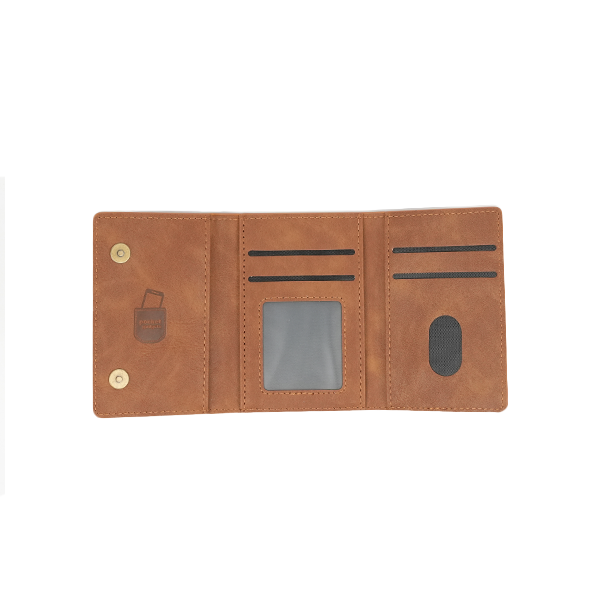 iPhone 14 Plus Hülle und Portemonnaie Set Premium Kunstleder MagSafe / Napoli – Ocher