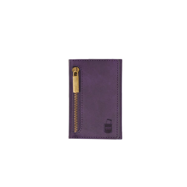 iPhone 15 Pro Max Hülle und Portemonnaie Set Premium Kunstleder MagSafe / Napoli – Purple