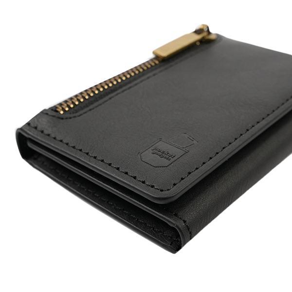 iPhone 14 Pro Hülle und Portemonnaie Set Premium Kunstleder MagSafe / Napoli – Black