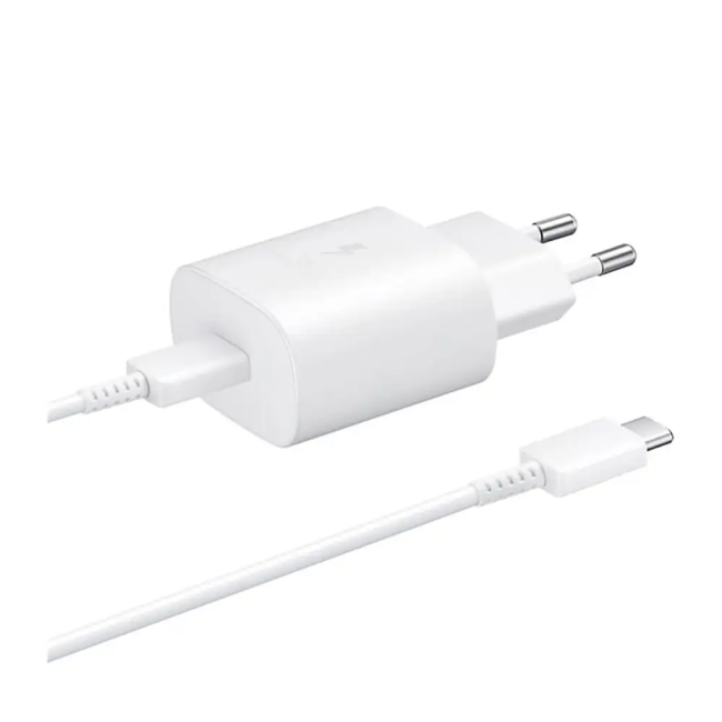 Samsung Fast Charger 25W – White-Ladegerät-Samsung-Pocket Gadgets