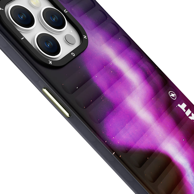 iPhone 15 Pro Max Hülle YOUNGKIT Aurora Luggage Magsafe / Purple