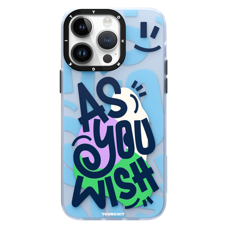 iPhone 12 Pro Max Hülle YOUNGKIT Summer Wishes / Blue