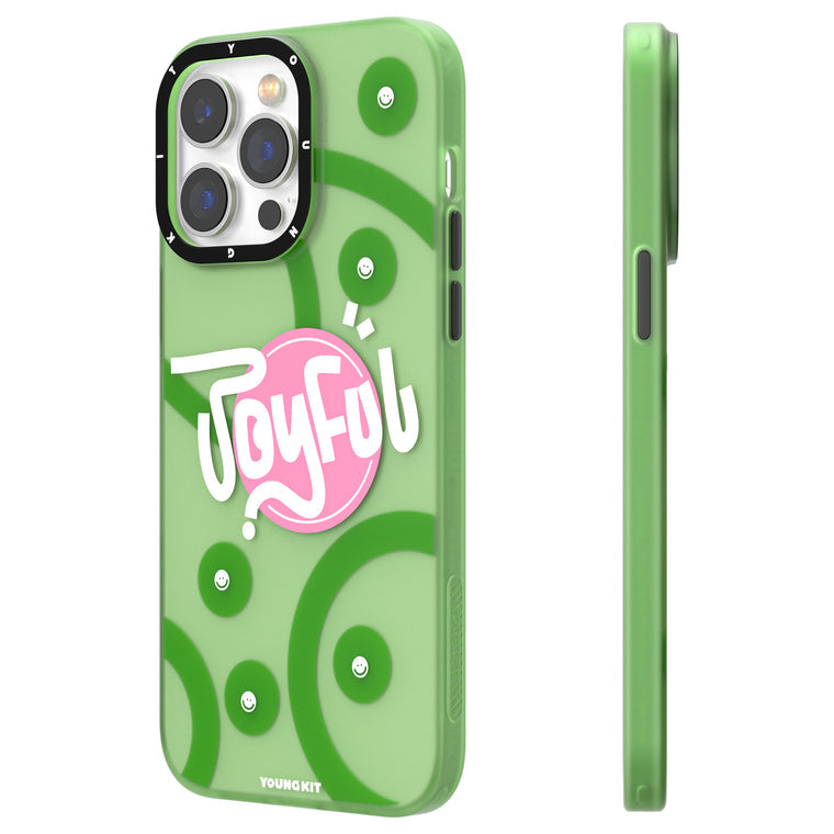 iPhone 12 Pro Hülle YOUNGKIT Summer Wishes / Green