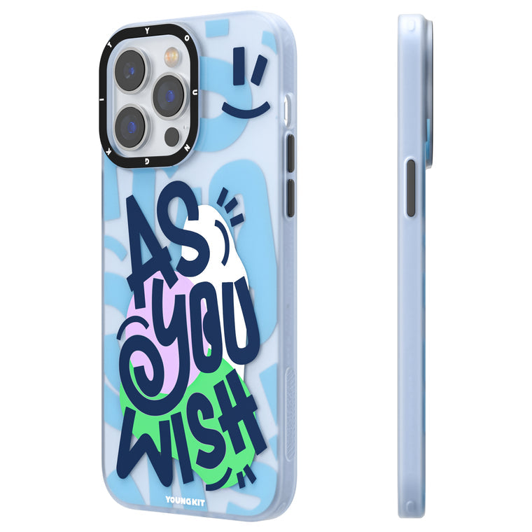 iPhone 12 Pro Hülle YOUNGKIT Summer Wishes / Blue