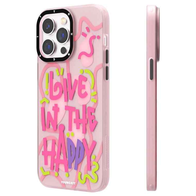 iPhone 12 Pro Hülle YOUNGKIT Summer Wishes / Pink
