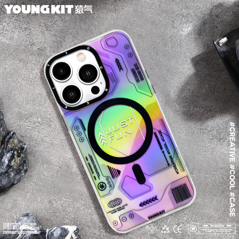 iPhone 13 Hülle YOUNGKIT Metaverse MagSafe / Purple