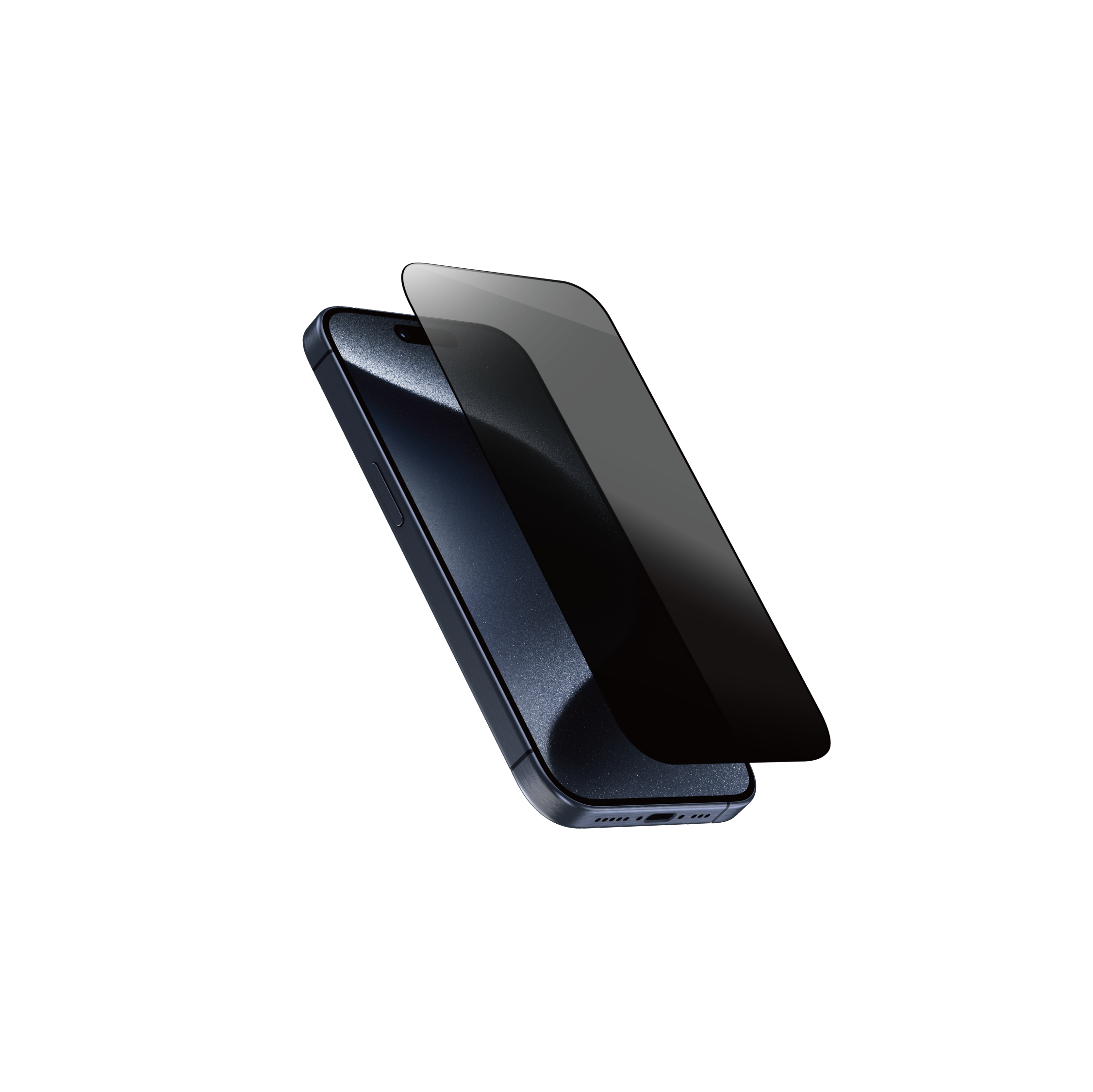 iPhone 12 Panzerglas - Privacy / EasyGlass Set