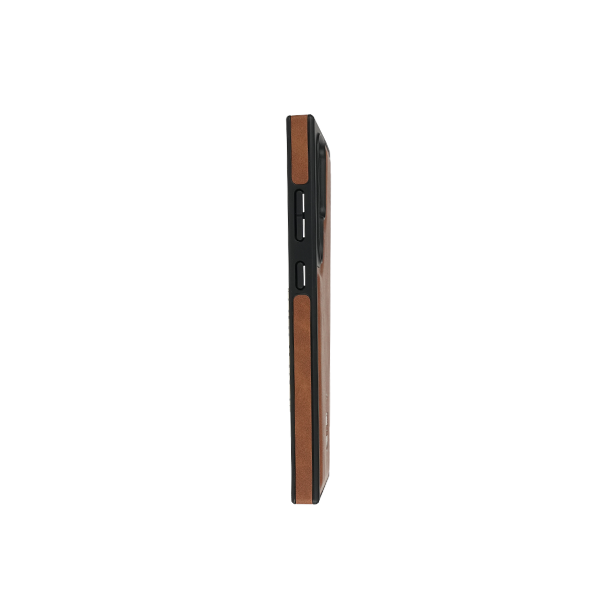 Samsung Galaxy S23 + Hülle und Portemonnaie Set Premium Kunstleder MagSafe / Napoli – Ocher