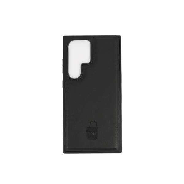 Samsung Galaxy S24 Ultra Hülle und Portemonnaie Set Premium Kunstleder MagSafe / Napoli – Black