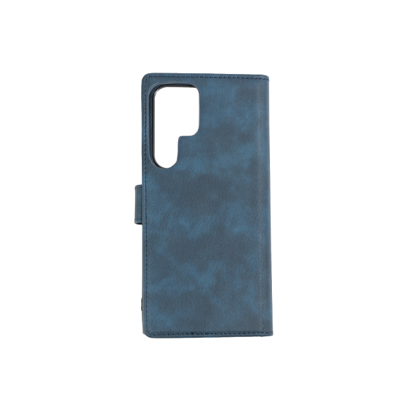 Samsung Galaxy S23 Ultra Flip Cover Case Etui Hülle Premium Kunstleder