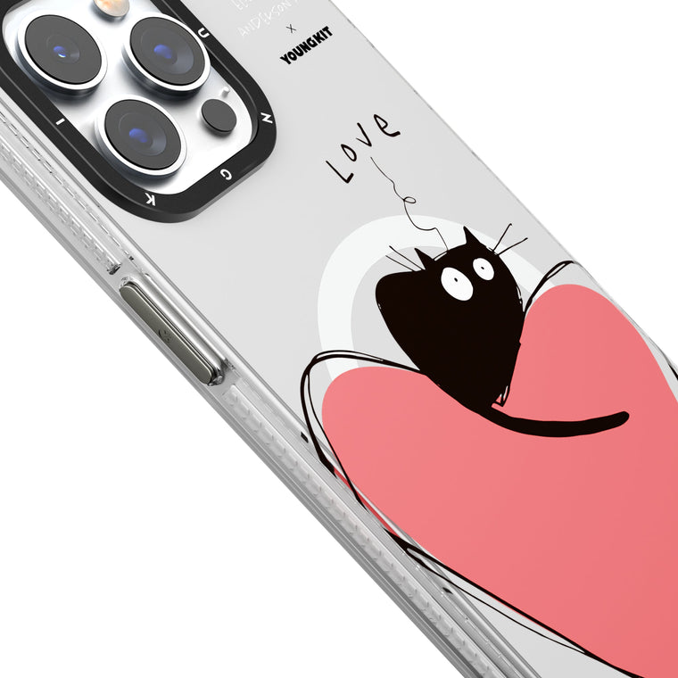 iPhone 15 Hülle YOUNGKIT X Elizabeth Anderson Art Emotional Bond MagSafe Luxury Designer Brand